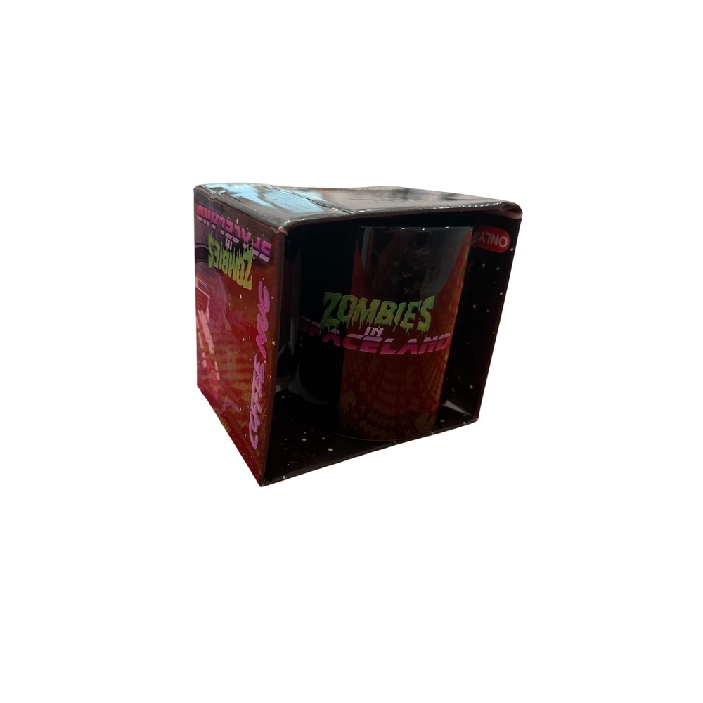 Call of Duty Infinite Warfare Zombies in Spaceland Coffee Mug Surreal Black New